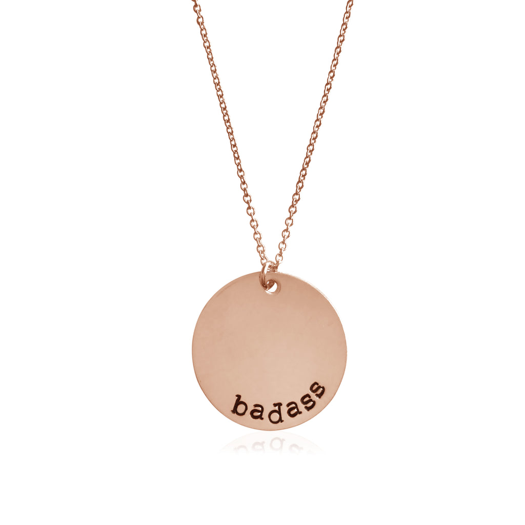 Badass Coin Necklace - BAD BAD Jewelry