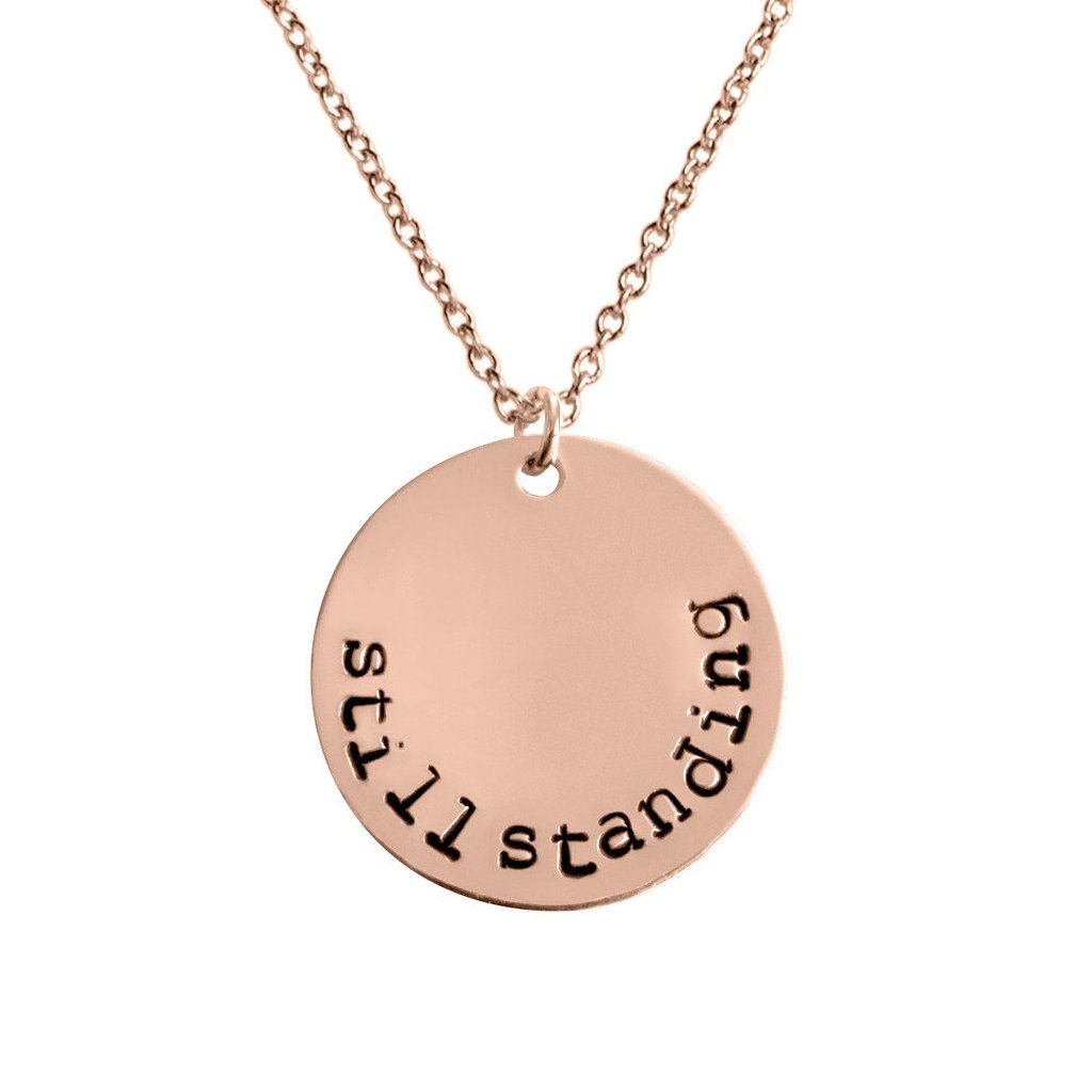 Still Standing Coin Necklace - BAD BAD Jewelry